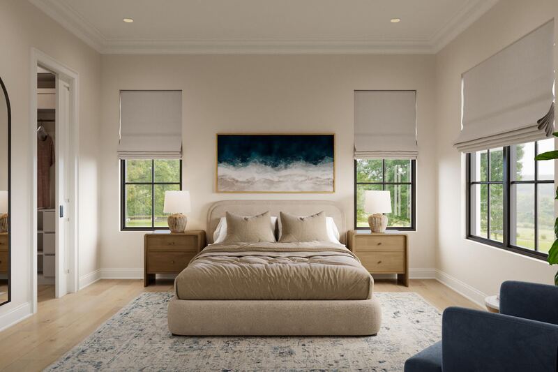 Online Designer Bedroom 3D Model 1