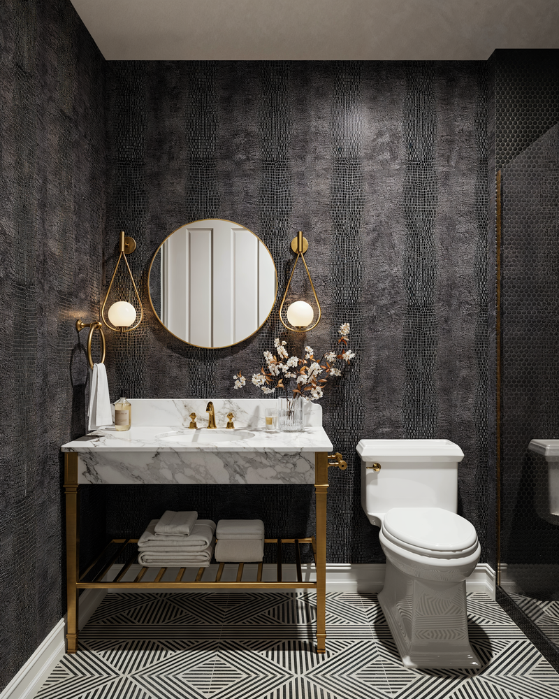 Modelo 3D de Baño por Diseñador Online 1