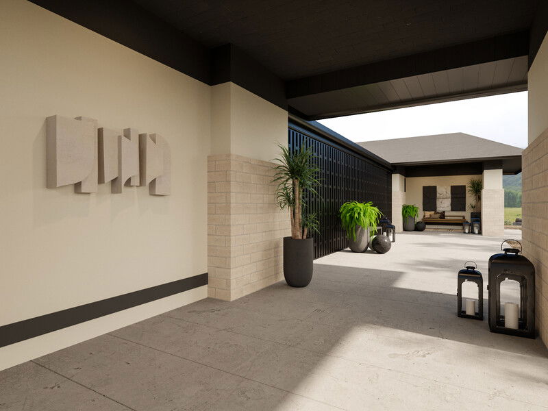 Online Designer Patio 3D Model 4