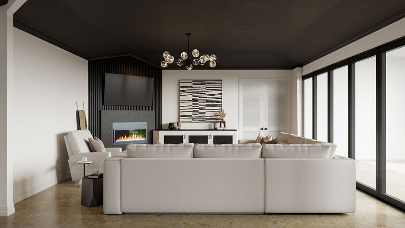 Online Designer Combined Living/Dining 3D Model 3