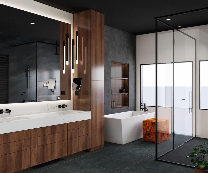 Online Designer Bathroom 3D Model 5