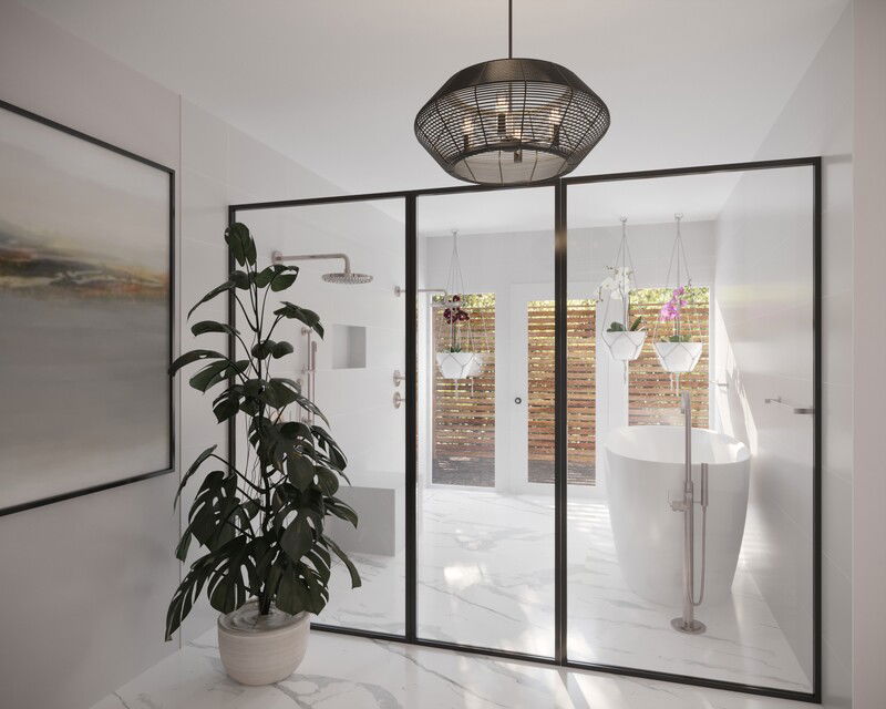 Modelo 3D de Baño por Diseñador Online 2