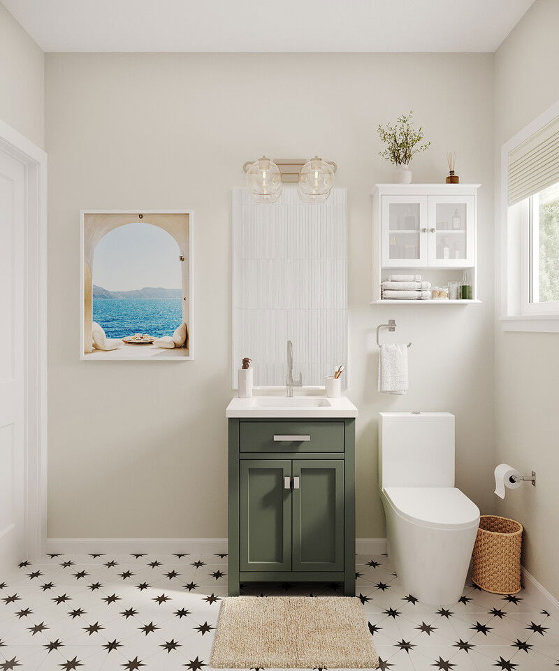 Online Designer Bathroom 3D Model 4