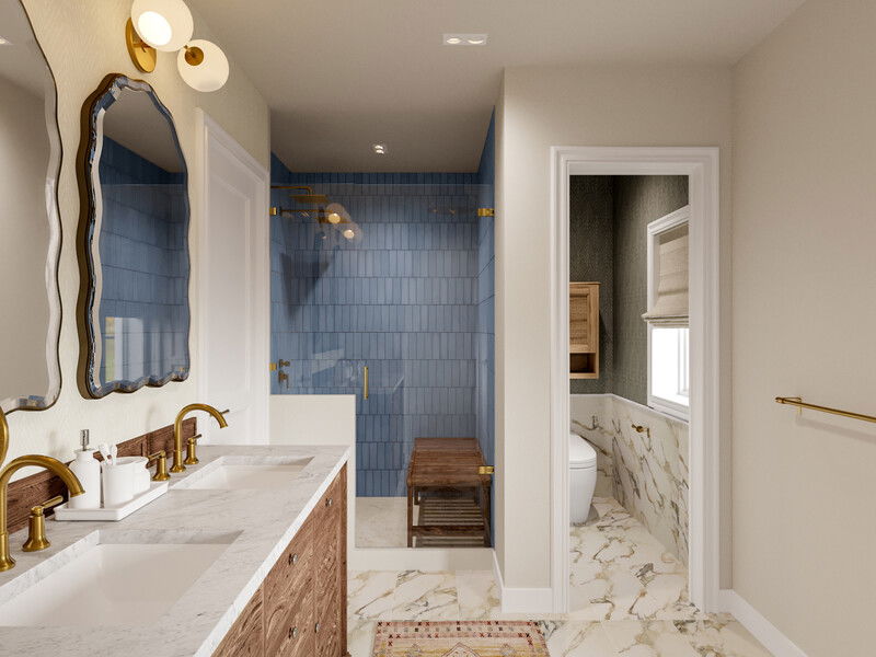 Modelo 3D de Baño por Diseñador Online 2