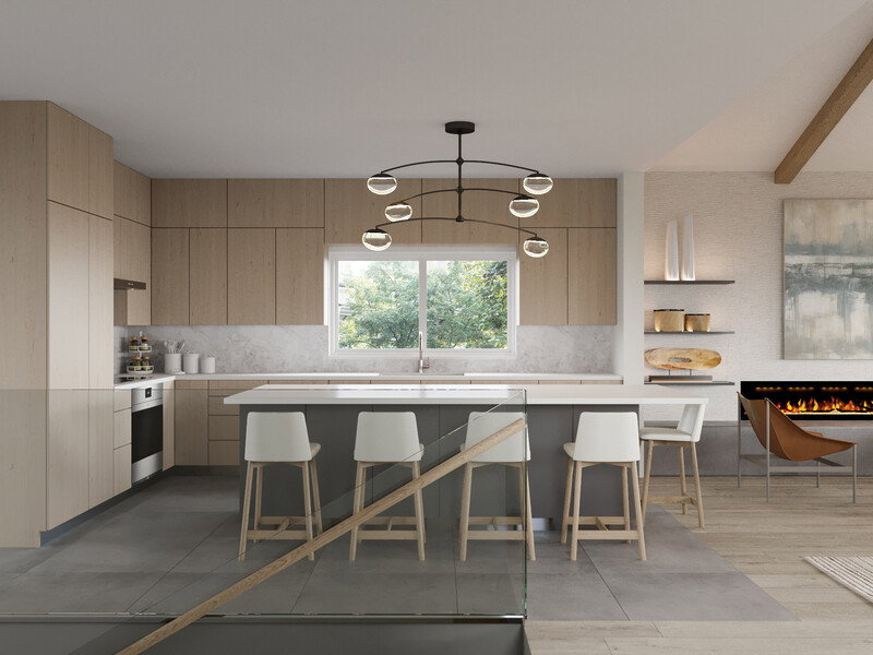 Online Designer Kitchen 3D Model thumbnail4