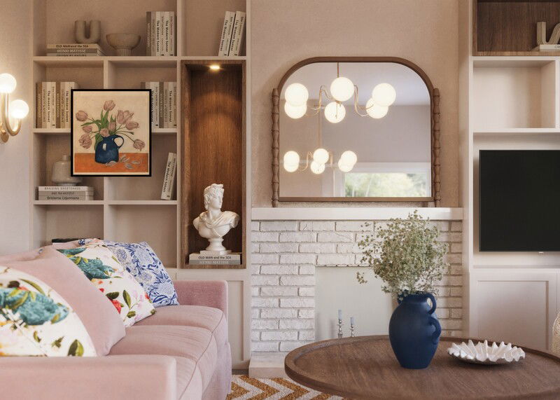 Online Designer Living Room 3D Model 3