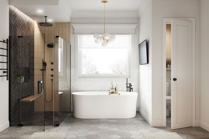 Modelo 3D de Baño por Diseñador Online 2