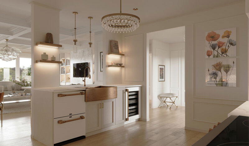 Online Designer Kitchen 3D Model 4