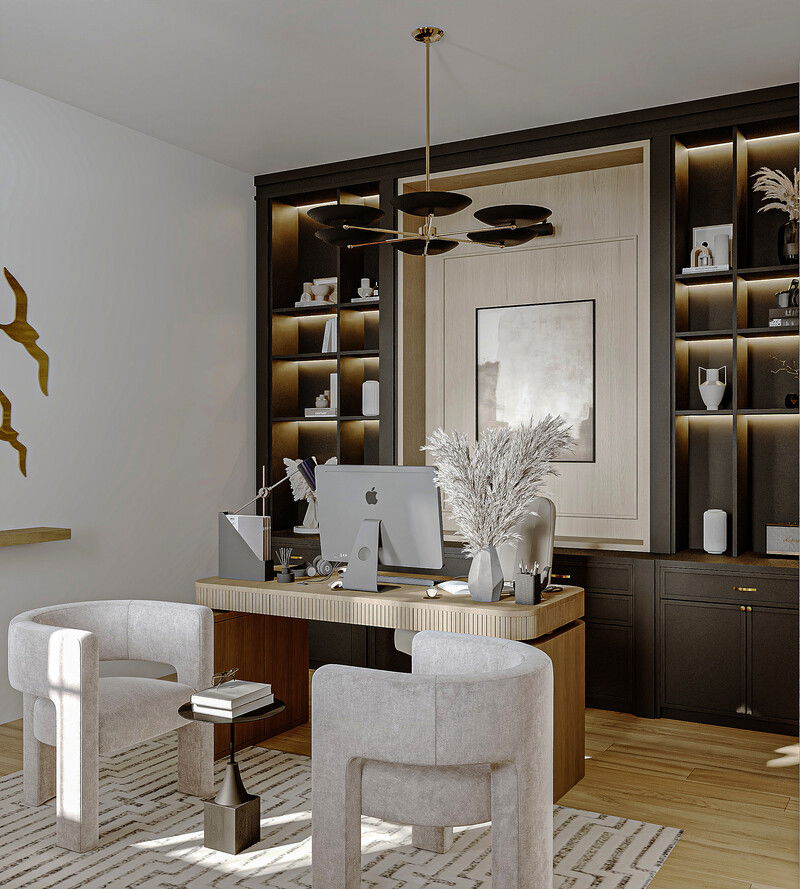 Online Designer Bedroom 3D Model 2