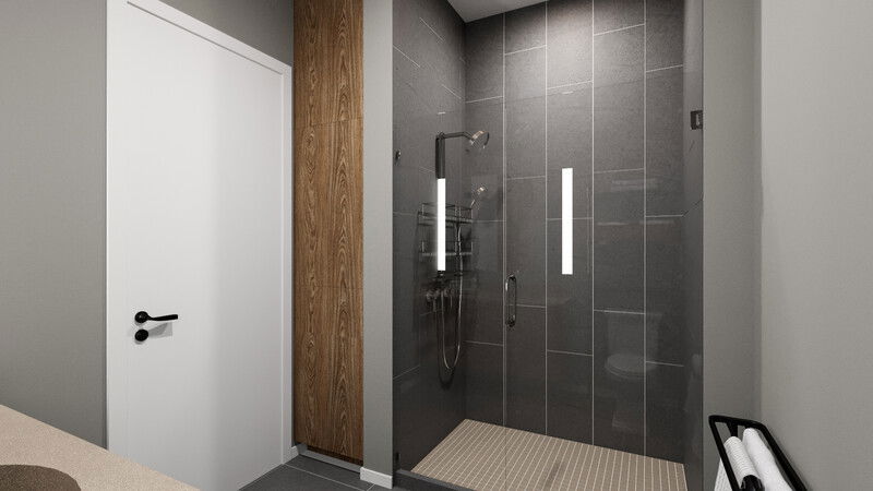 Online Designer Bathroom 3D Model 1