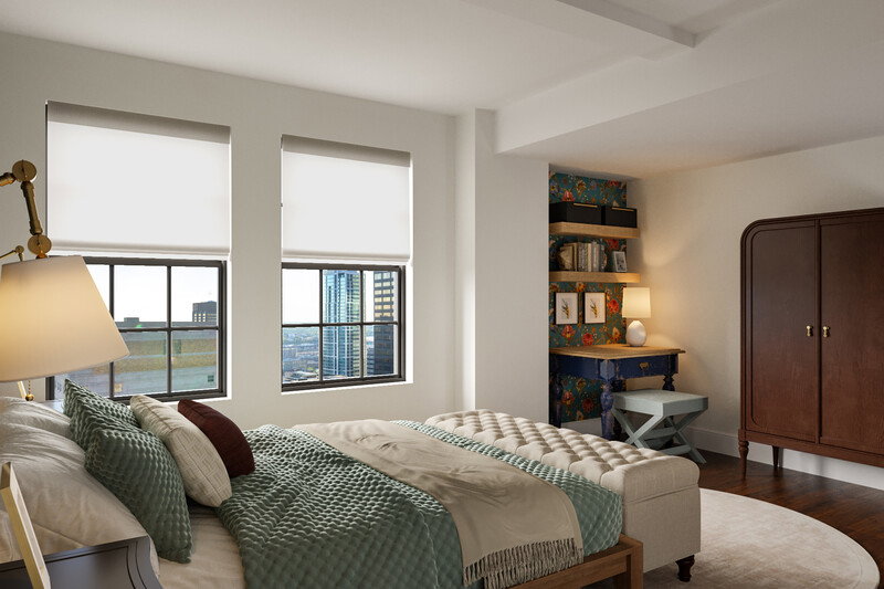 Online Designer Bedroom 3D Model 2