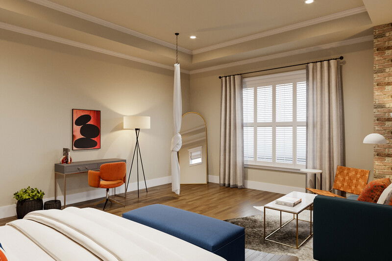 Modelo 3D de Dormitorio del Diseñador en Línea 2