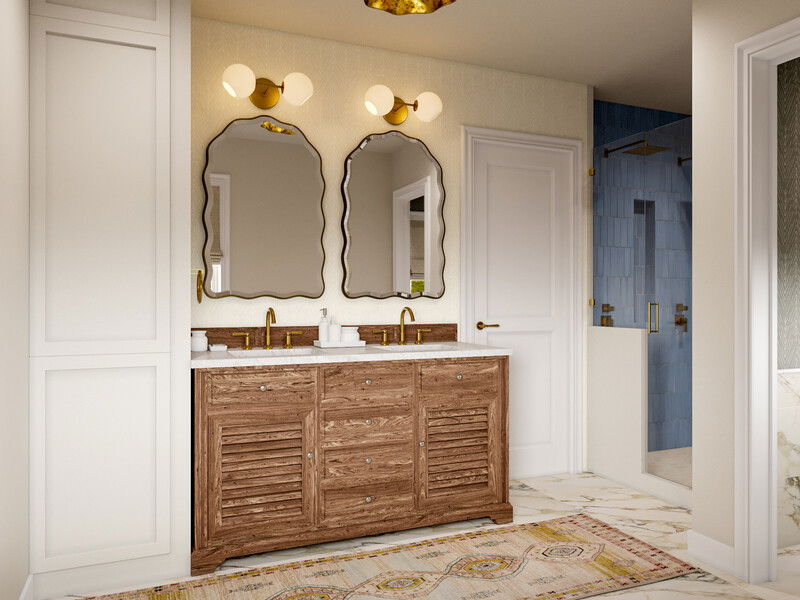Modelo 3D de Baño por Diseñador Online 1