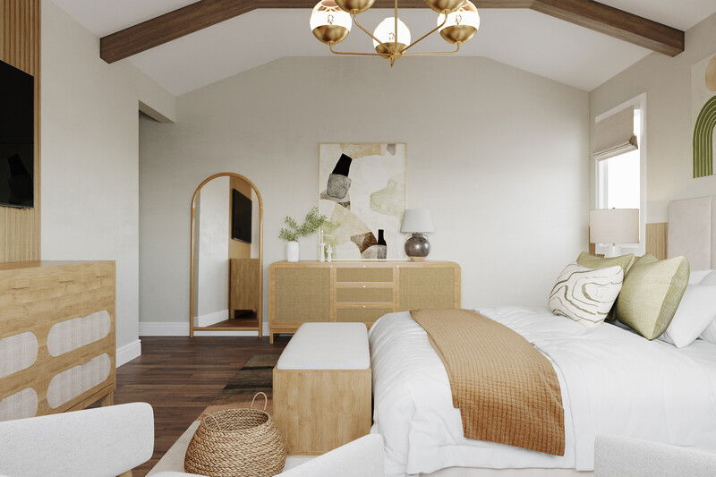 Online Designer Bedroom 3D Model 3