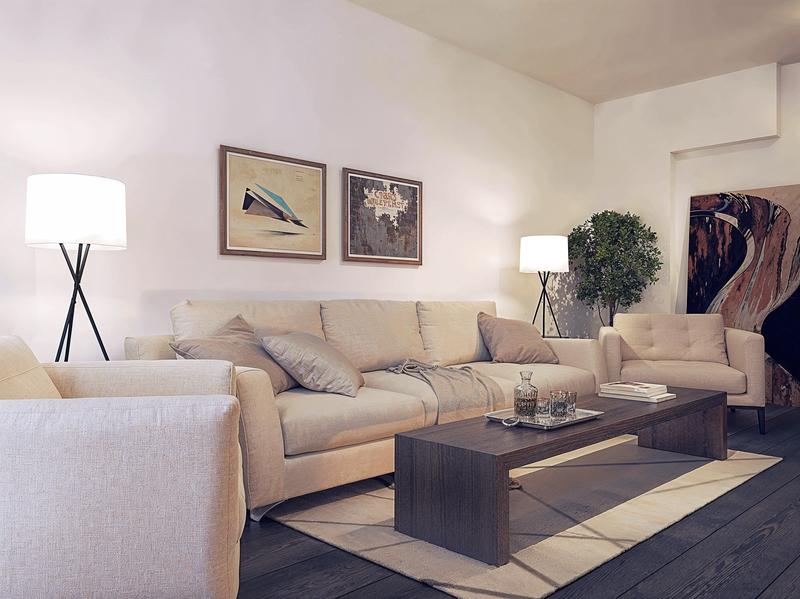 Modelo 3D Sala-Comedor del Diseñador en Línea 2