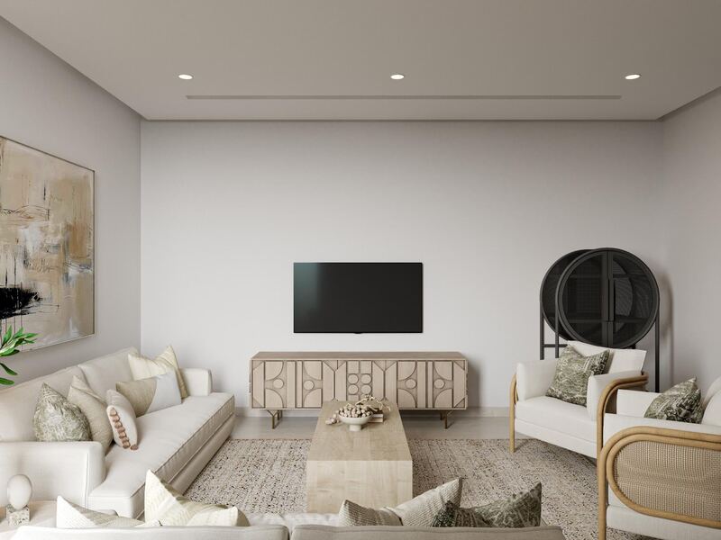 Online Designer Living Room 3D Model 4