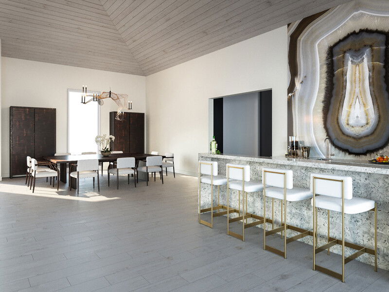Modelo 3D Sala-Comedor del Diseñador en Línea 4
