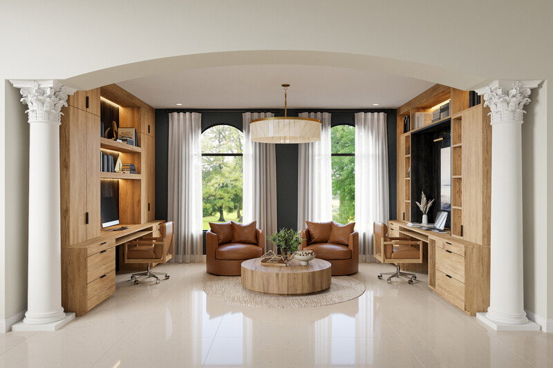 Online Designer Home Office 3D Model 4