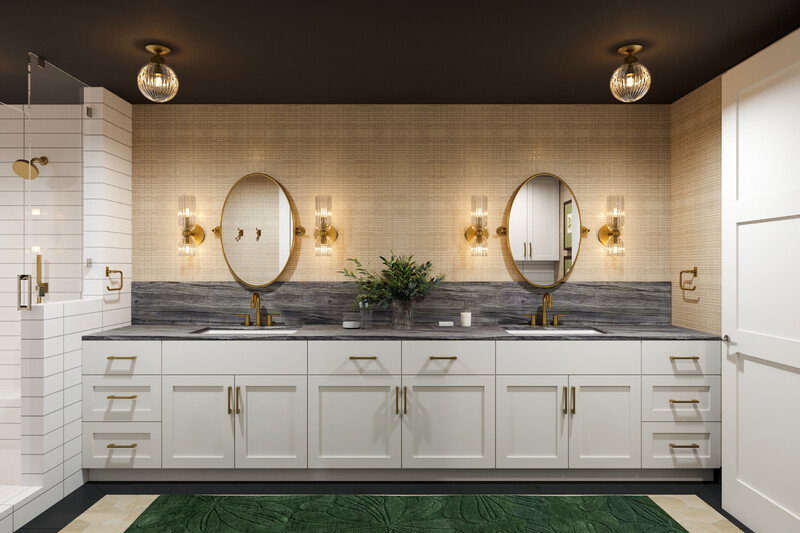 Online Designer Bathroom 3D Model thumbnail4