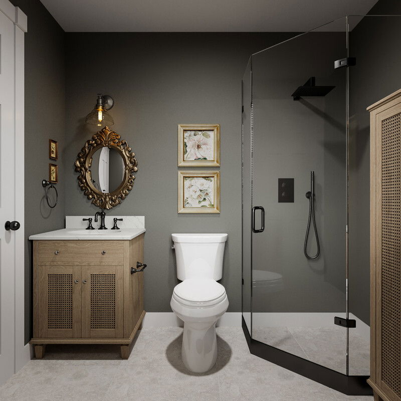 Online Designer Bathroom 3D Model 2