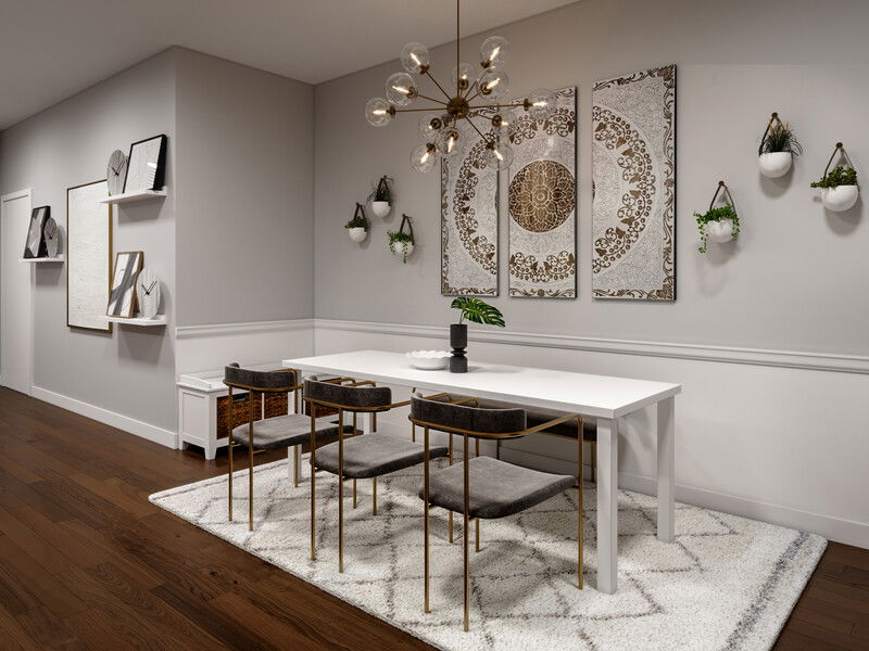 Modelo 3D Combinado Sala/Comedor Diseñador Online 6