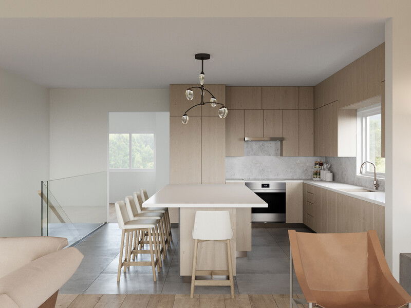 Modelo 3D de Cocina de Diseñador en Línea 2