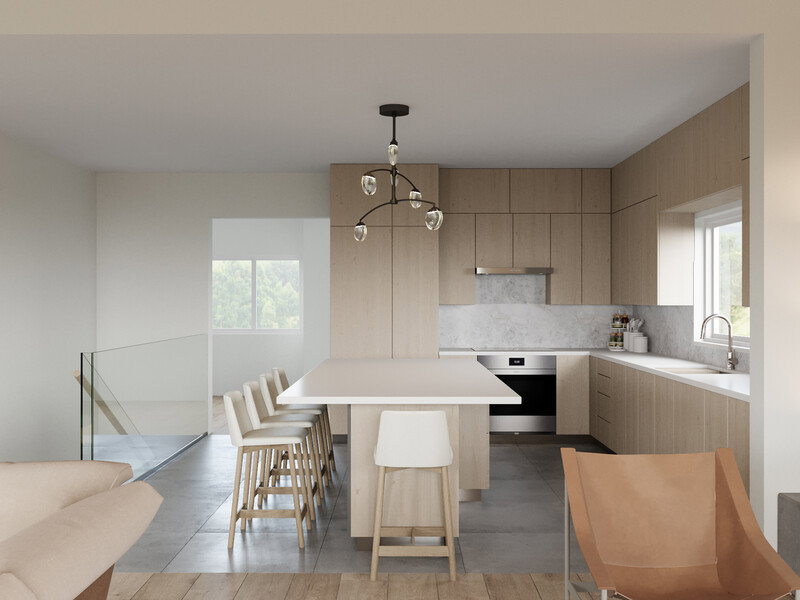 Online Designer Kitchen 3D Model thumbnail2