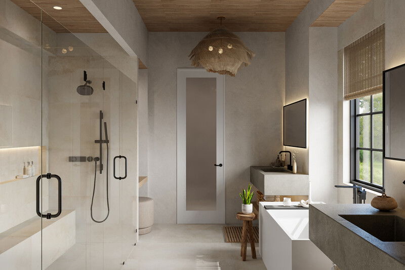 Online Designer Bathroom 3D Model 2