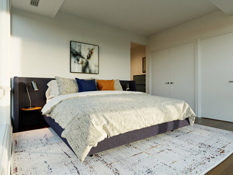 Online Designer Bedroom 3D Model thumbnail1