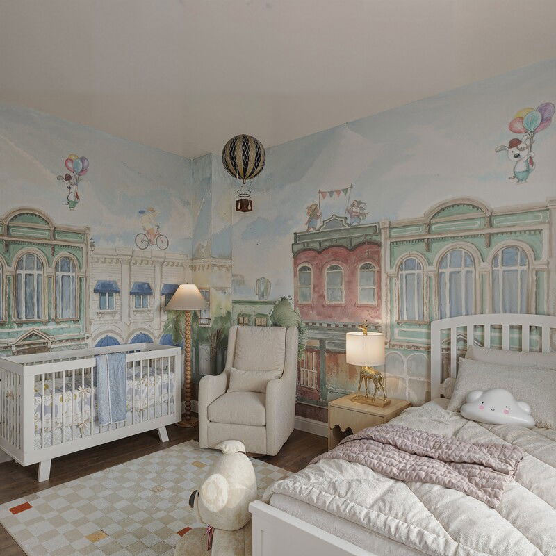 Online Designer Bedroom 3D Model 2