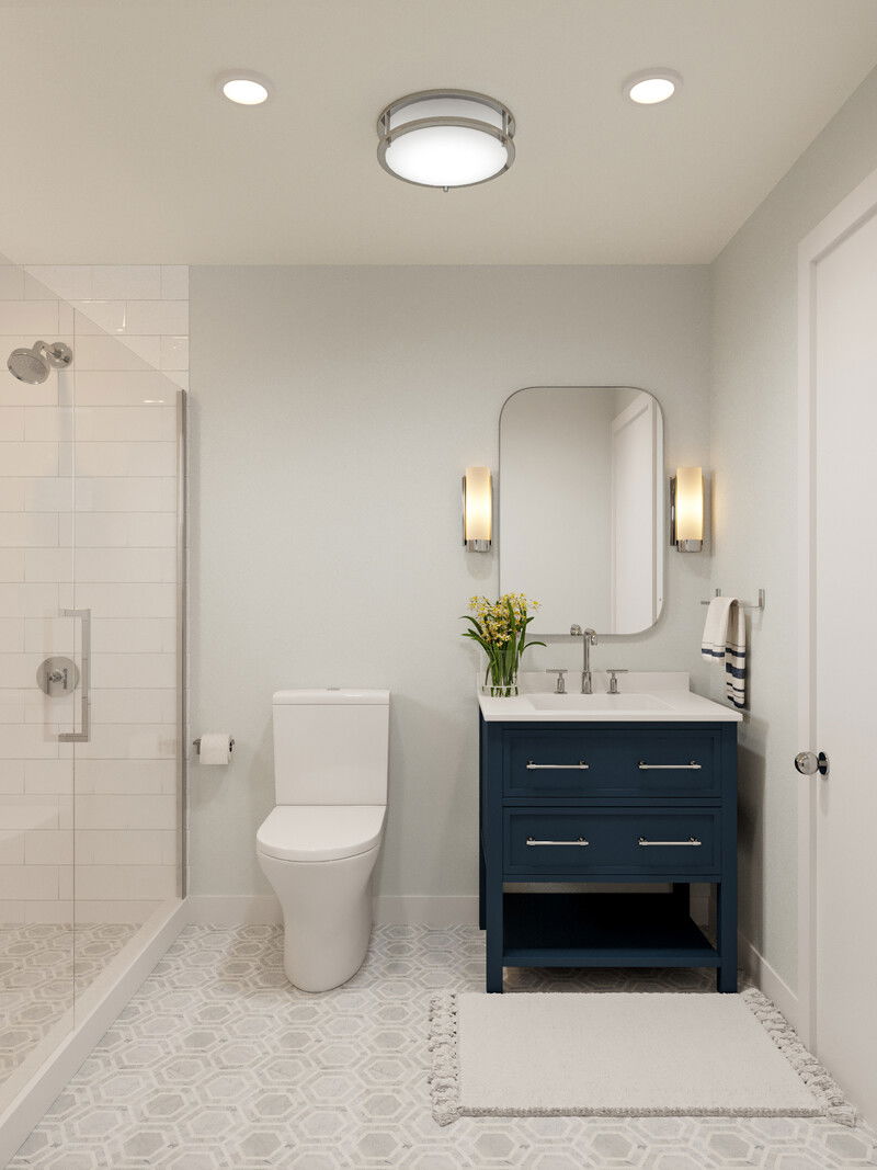 Modelo 3D de Baño por Diseñador Online 1