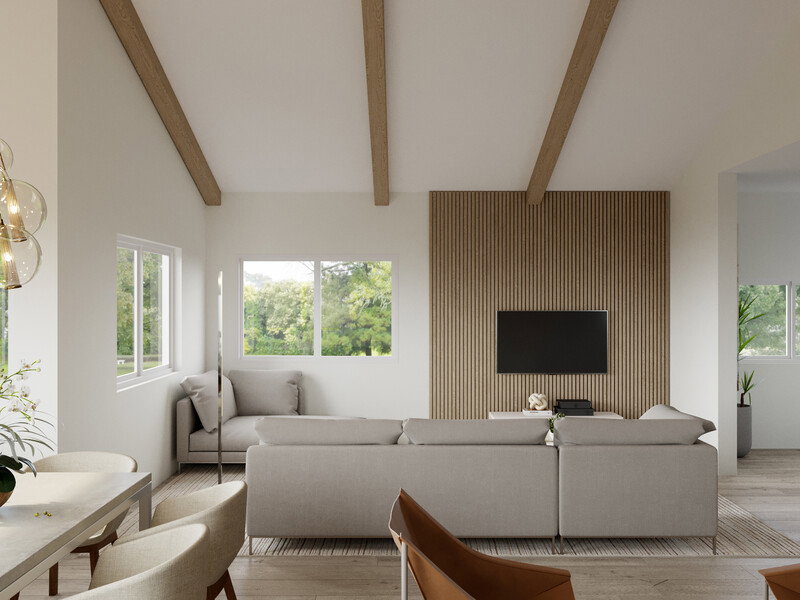 Online Designer Living Room 3D Model thumbnail4