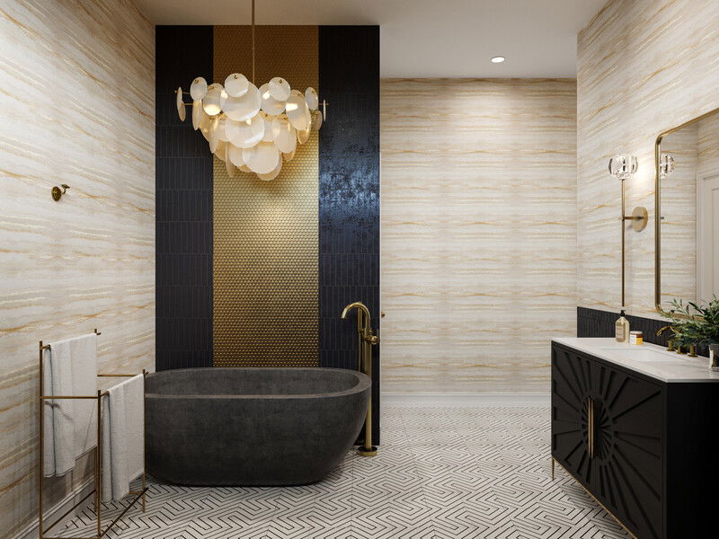 Modelo 3D de Baño por Diseñador Online 3