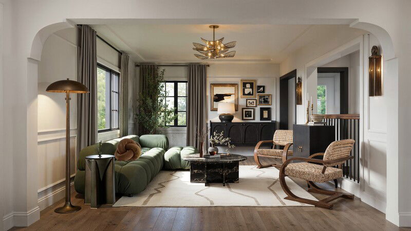 Online Designer Living Room 3D Model 2