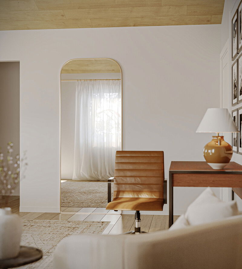 Online Designer Bedroom 3D Model 3