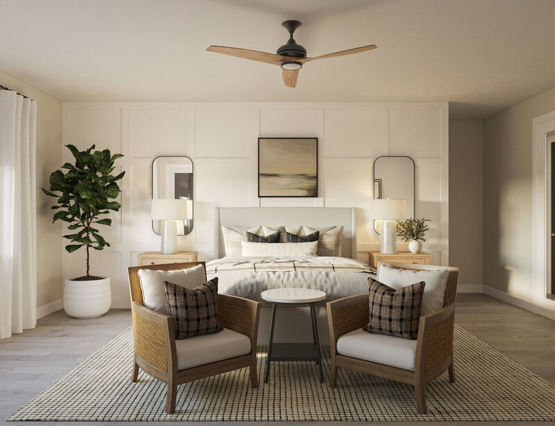 Online Designer Bedroom 3D Model 4