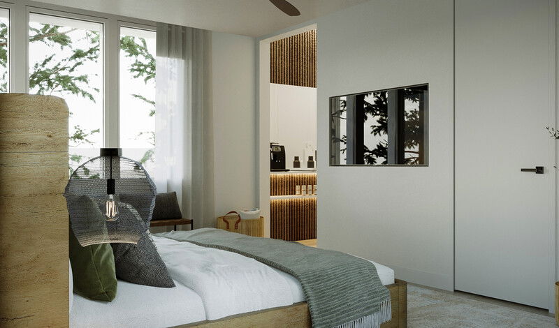 Online Designer Bedroom 3D Model 3