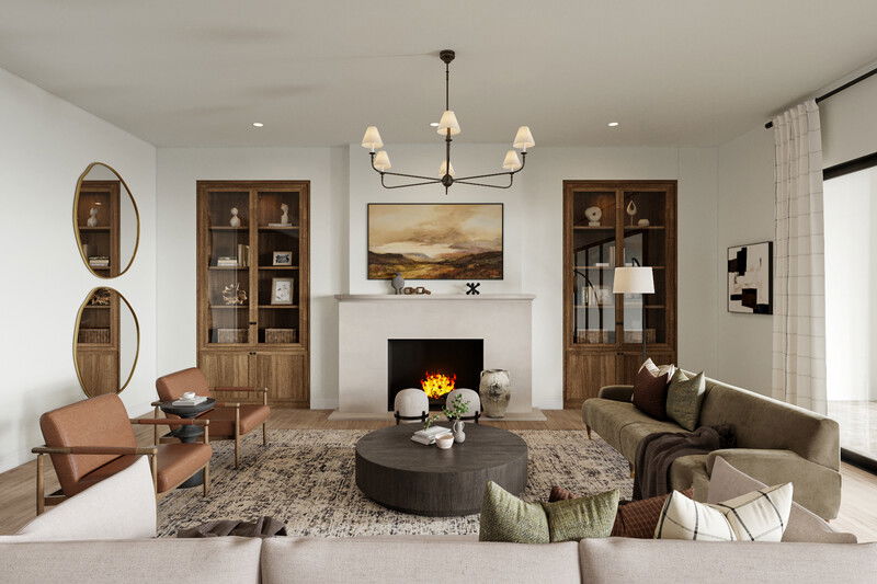 Online Designer Living Room 3D Model 3