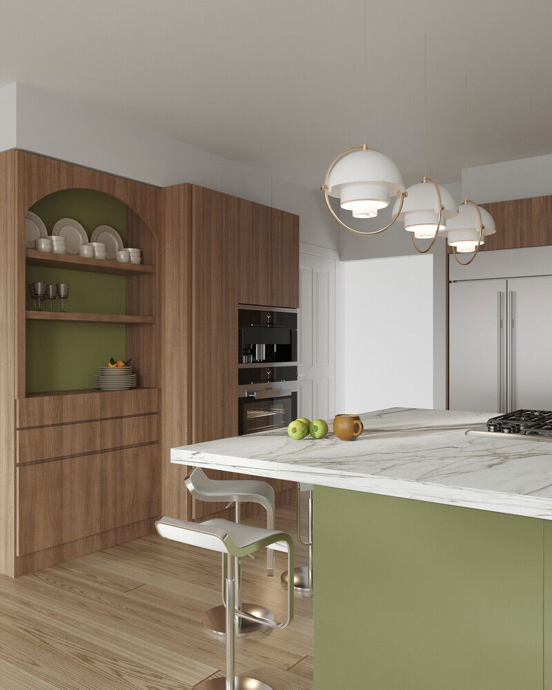 Online Designer Kitchen 3D Model 2