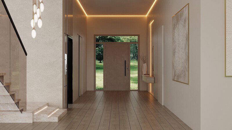 Online Designer Hallway/Entry 3D Model 4