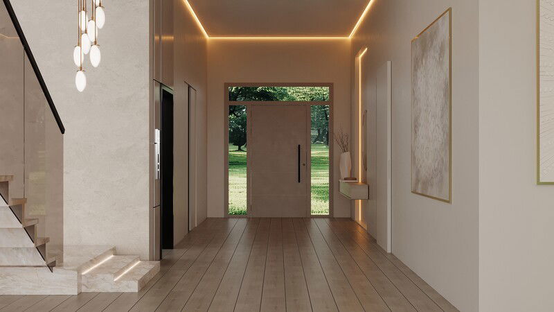 Online Designer Hallway/Entry 3D Model 4