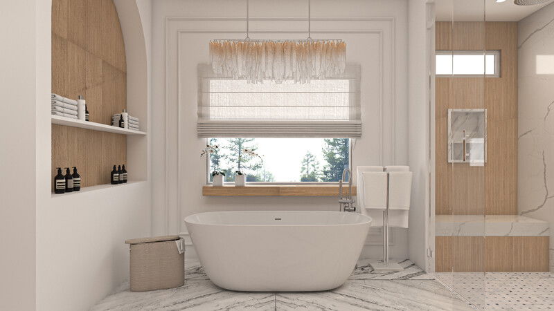 Online Designer Bathroom 3D Model 2