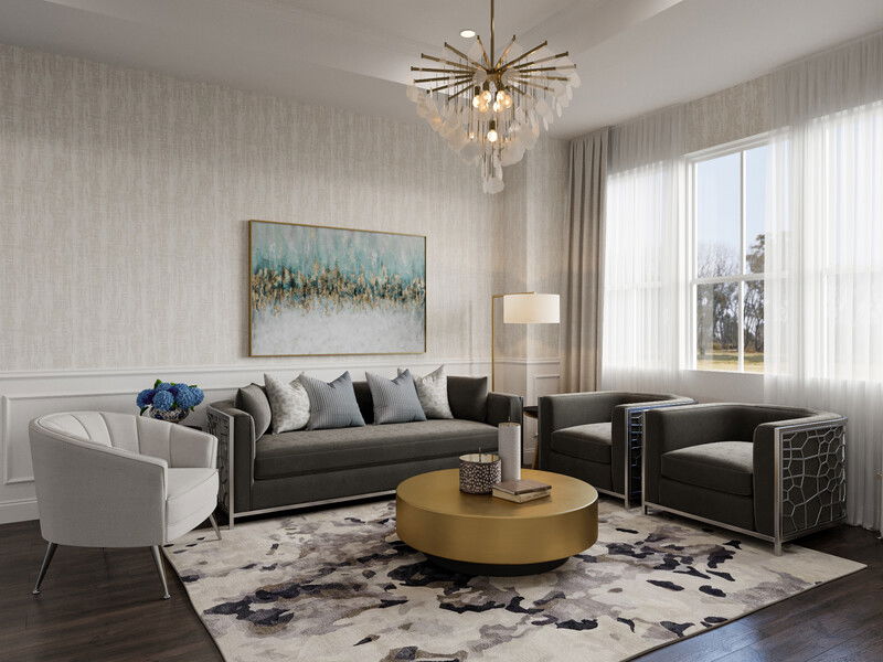 Online Designer Dining Room 3D Model 2