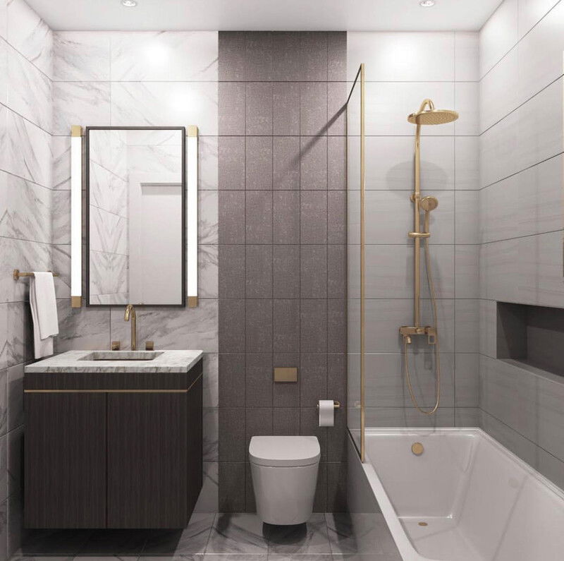 Online Designer Bathroom 3D Model 1