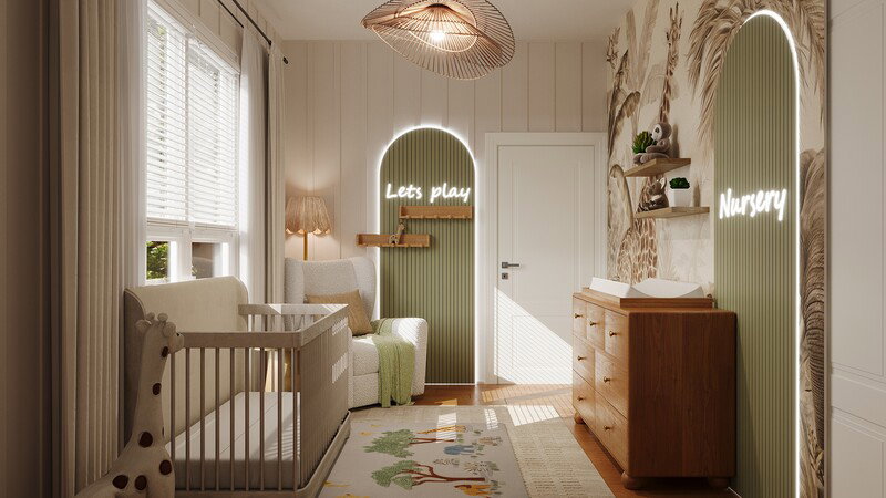 Online Designer Nursery 3D Model thumbnail3
