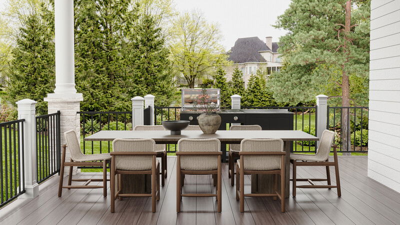 Online Designer Patio 3D Model thumbnail2