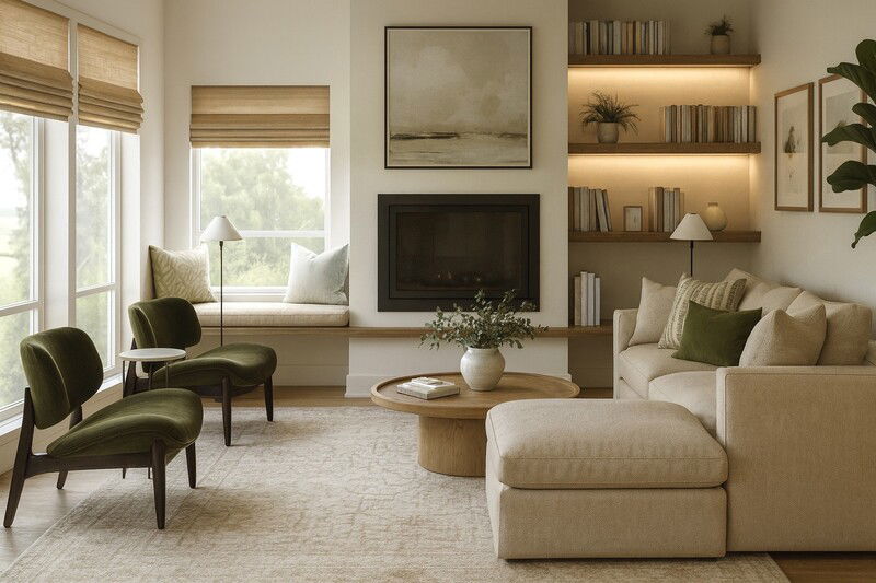 Online Designer Living Room 3D Model 1