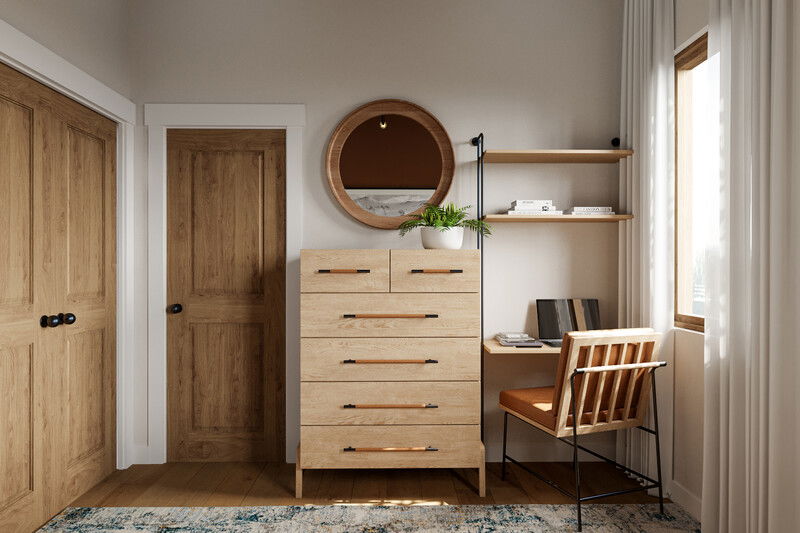 Online Designer Bedroom 3D Model 3