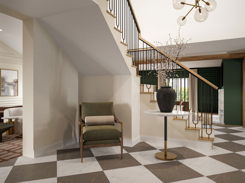 Online Designer Hallway/Entry 3D Model 2