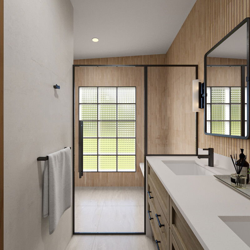 Online Designer Bathroom 3D Model 3